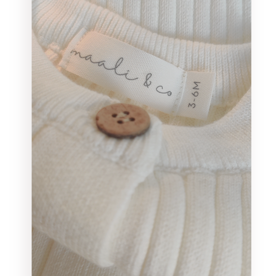 Cotton Rich Knit Romper Suit