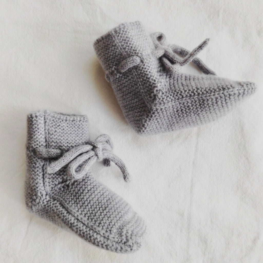 Booties Grey Marl