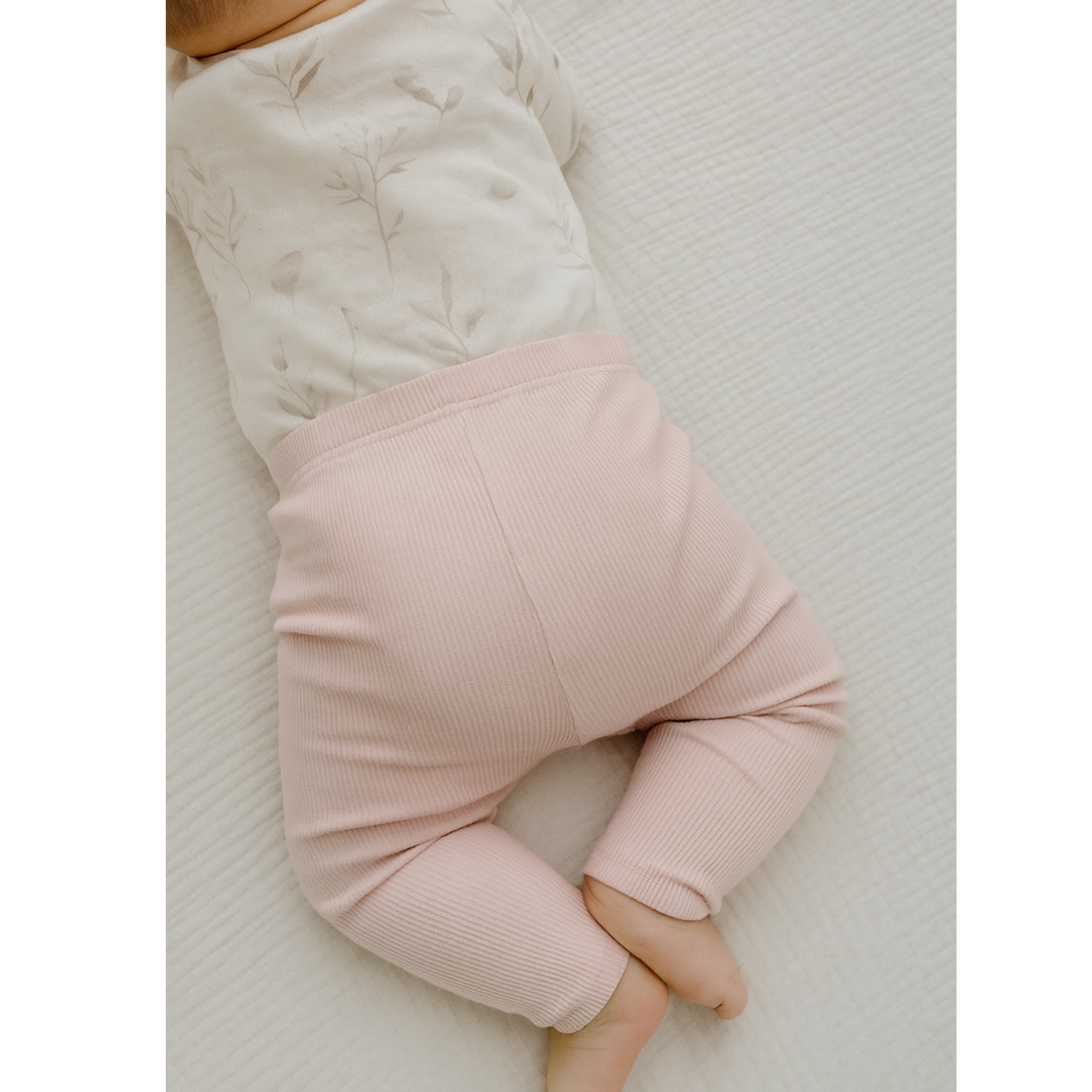 Ribbed Cotton Legging