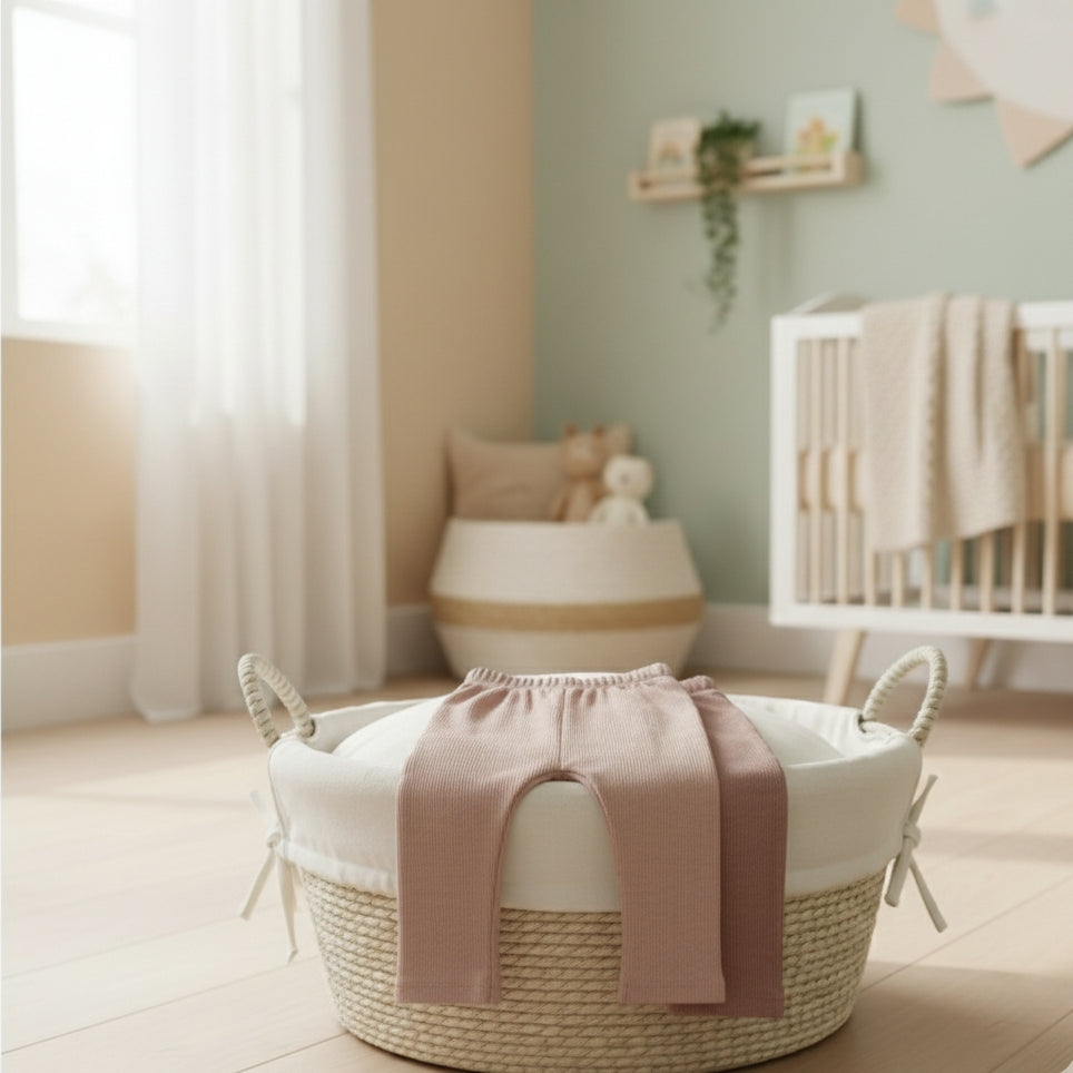 Ribbed Cotton Legging